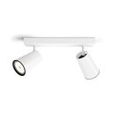 PHILIPS myLiving - Paisley Ceiling Light 2-Spot, White (915005529501)
