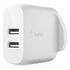 BELKIN BoostCharge Dual USB-A Wall Charger 24W (WCB002myWH)