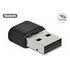 DELOCK Bluetooth 4.2 und Dualband WLAN ac/a/b/g/n 433 Mbps USB Adapter (61000)