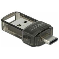 DELOCK USB 2.0 Bluetooth 4.0 adapter 2 in 1 USB Type-C™ or Type-A (61002)