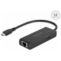DELOCK USB Type-C™ Adapter to 2.5 Gigabit LAN with USB Type-A female (63826)