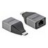 DELOCK USB Type-C™ Adapter to Gigabit LAN 10/100/1000 Mbps – compact design (64118)