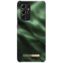 IDEAL OF SWEDEN Printed Case, Galaxy S21 Ultra, Emerald Satin (IDFCAW19-S21U-154)
