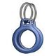 BELKIN Secure Holder mit Schlüsselanhänger für AirTag, 2er-Pack, Blau (MSC002btBL)
