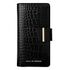 IDEAL OF SWEDEN Cora Phone Wallet, iPhone 12 Mini, Jet Black Croco (IDPWSS21-I2054-207)