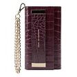 IDEAL OF SWEDEN Studio Clutch, iPhone 12 Mini, Plum Croco (IDSTCAW20-2054-238)