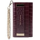 IDEAL OF SWEDEN Studio Clutch, iPhone 12 Mini, Plum Croco (IDSTCAW20-2054-238)