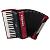 HOHNER Accordeon Bravo III 72, Red