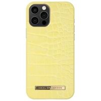 IDEAL OF SWEDEN Atelier Case, iPhone 12 Pro Max, Lemon Croco