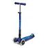 MICRO MOBILITY Maxi Micro Deluxe Foldable LED, Navy Blue (MMD099)