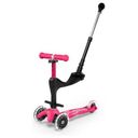 MICRO MOBILITY Mini Micro 3in1 Deluxe Plus LED, Pink (MMD146)