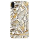 IDEAL OF SWEDEN Printed Case, iPhone XS Max, Platinum Leaves (IDFCSS19-IXSM-117)