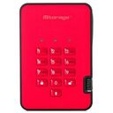 ISTORAGE diskAshur2 SSD 256-Bit, 4.0TB, USB 3.1, Red (IS-DA2-256-SSD-4000-R)