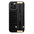 IDEAL OF SWEDEN Statement Case, iPhone 12 / 12 Pro, Neo Noir Croco Strap Handle (IDSCAW20-2061-223)