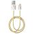 IDEAL OF SWEDEN Lightning to USB Cable, MFI, Carrara Gold, 1.0m (IDFCL-46)