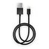 IDEAL OF SWEDEN Lightning auf USB Kabel, MFI, Mattschwarz, 1.0m (IDFCL-01)