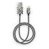 IDEAL OF SWEDEN Lightning to USB Cable, MFI, Zafari Zebra, 1.0m (IDFCL-153)