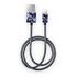 IDEAL OF SWEDEN Lightning to USB Cable, MFI, Sailor Blue Bloom, 1.0m (IDFCL-69)