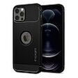 SPIGEN Rugged Armor Case, iPhone 12 / 12 Pro, Black (ACS01700)