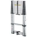 TECHNOCRAFT Sicherheits Teleskop-Anstellleiter (3.74m)