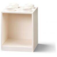 LEGO Steinregal mit 4 Noppen, Weiss (5007282)