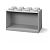 LEGO 8-Stud Brick Shelf, Grey (5007288)