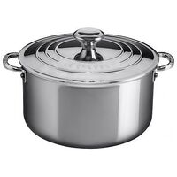 LE CREUSET 3-ply PLUS - Stainless Steel Stewing Pan, 18cm/2.8L (96600618000000)