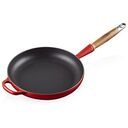 LE CREUSET Signature - Bratpfanne aus Gusseisen mit Holzgriff, Kirschrot, 26cm/2.0L (20258260600422)