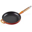 LE CREUSET Signature - Cast Iron Frying Pan with Wooden Handle, Oven Red, 26cm/2.0L (20258260900422)