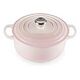 LE CREUSET Signature - Runder Bräter aus Gusseisen, Shell Pink, 20cm/2.4L (21177207774430)