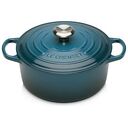 LE CREUSET Signature - Round Baking Dish, Deep Teal, 24cm/4.2L (21177246422430)