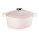 LE CREUSET Signature - Runder Bräter aus Gusseisen mit Innenemaille, Shell Pink, 24cm/4.2L (21177247774430)