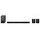 LG ELECTRONICS DS95QR, 9.1.5ch Dolby Atmos Soundbar with Wireless Subwoofer + Rear Speakers