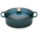 LE CREUSET Signature - Oval Baking Dish, Deep Teal, 29cm/4.7L (21178296422430)