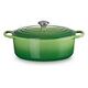 LE CREUSET Signature - Ovaler Bräter aus Gusseisen, Bambusgrün, 29cm/4.7L (21178314082430)