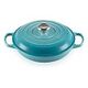 LE CREUSET Signature - Cast Iron Shallow Casserole, Caribean, 30cm/3.5L (21180301702430)