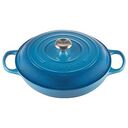 LE CREUSET Signature - Cast Iron Shallow Casserole, Marseille, 30cm/3.5L (21180302002430)