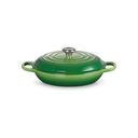 LE CREUSET Signature - Cast Iron Shallow Casserole, Bamboo Green, 30cm/3.5L (21180304082430)