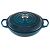 LE CREUSET Signature - Flache Kasserolle aus Gusseisen, Deep Teal, 30cm/3.5L (21180306422430)
