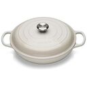 LE CREUSET Signature - Cast Iron Shallow Casserole, Meringue, 30cm/3.5L (21180307164430)