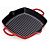 LE CREUSET Signature - Cast Iron Deep Square Grill, Cherry Red, 30cm (20200300600422)