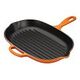 LE CREUSET Signature - Ovale Grillpfanne aus Gusseisen, Ofenrot, 32cm (20194320900422)