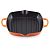 LE CREUSET Signature - Cast Iron Deep Square Grill, Oven Red, 30cm (20200300900422)