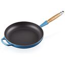 LE CREUSET Signature - Cast Iron Frying Pan with Wooden Handle, Marseille, 28cm/2.6L (20258282000422)