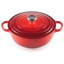 LE CREUSET Signature - La Marmite aus Gusseisen, Kirschrot, 26cm/4.1L (21114260600430)