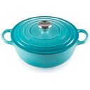 LE CREUSET Signature - Cast Iron Soup Pot, Caribean, 26cm/4.1L (21114261700430)
