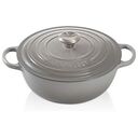 LE CREUSET Signature - Cast Iron Soup Pot, Pearl Grey, 26cm/4.1L (21114265410430)