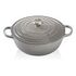 LE CREUSET Signature - Cast Iron Soup Pot, Pearl Grey, 26cm/4.1L (21114265410430)