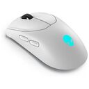 DELL Alienware Tri-Mode Wireless Gaming Mouse, Lunar Light (AW720M-W-DEAM)