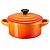 LE CREUSET Stoneware Petite Casserole, Oven Red, 10cm/0.25L (71901100900100)